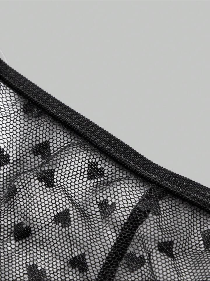 FANDY Men's Sexy Hollow Mesh Chain Thong Underwear